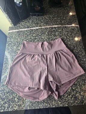 HALARA Brown Womens Shorts Size L